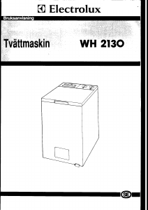 Bruksanvisning Electrolux WH2130-1 Tvättmaskin