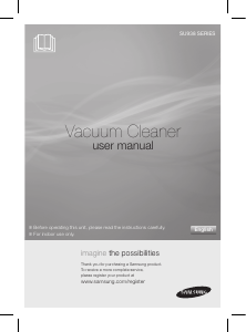 Manual Samsung SU9380 Vacuum Cleaner