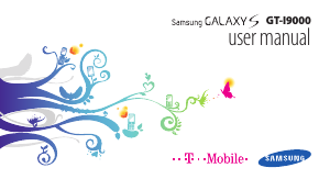 Handleiding Samsung GT-I9000/RI8 Galaxy S (T-Mobile) Mobiele telefoon
