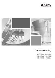 Bruksanvisning Asko HI1975G Häll