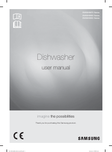 Manual Samsung DW60HDK70FS/EU Dishwasher