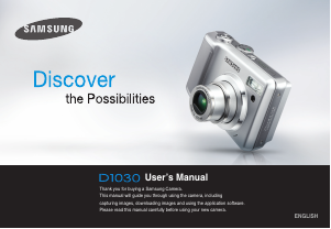 Manual Samsung Digimax D103 Digital Camera