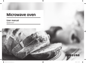 Manual Samsung NQ50R7530BK Microwave