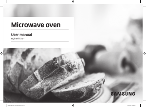 Manual Samsung NQ50R7530BS Microwave