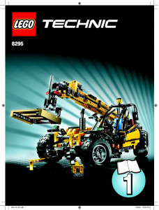 Manual de uso Lego set 8295 Technic Grúa telescópica