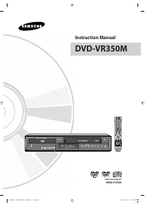 Handleiding Samsung DVD-VR350M DVD-Video combinatie