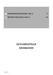 Bruksanvisning Zanussi ID 6745 S Diskmaskin