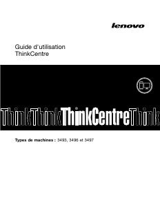 Mode d’emploi Lenovo ThinkCentre Edge 72 3496 Ordinateur de bureau