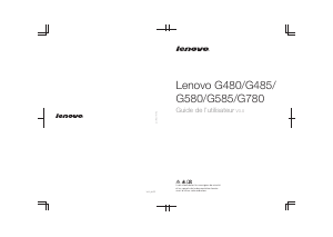 Mode d’emploi Lenovo IdeaPad G485 Ordinateur portable