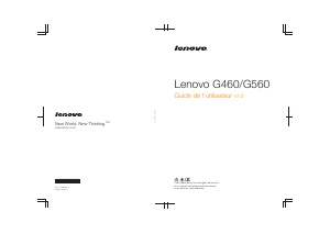 Mode d’emploi Lenovo G560 Ordinateur portable