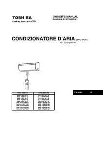 Manuale Toshiba RAS-07PKVP-E Condizionatore d’aria