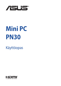 Käyttöohje Asus PN30 Mini PC Pöytätietokone