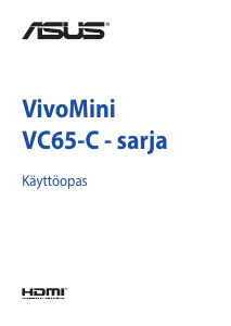 Käyttöohje Asus VC65-C1 VivoMini Pöytätietokone