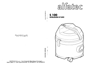 Manuale Alfatec S100KB Aspirapolvere