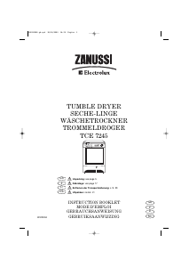 Bedienungsanleitung Zanussi-Electrolux TCE7245 Trockner