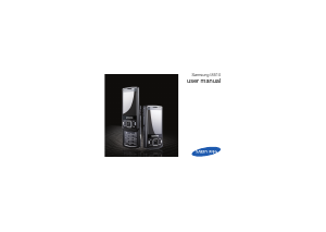 Bruksanvisning Samsung GT-I8510/8 Innov8 Mobiltelefon