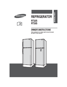 Manual Samsung RT22DASS Fridge-Freezer