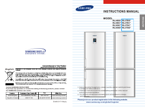 Manual Samsung RL37SGSW Fridge-Freezer