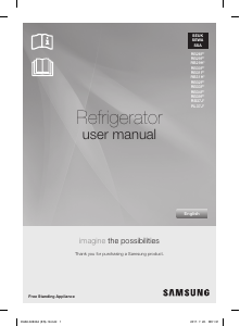 Manual Samsung RB33J3209/EF Fridge-Freezer