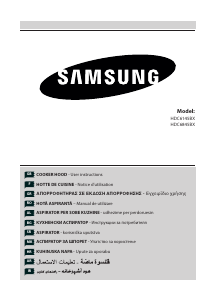 Manual Samsung HDC6145BX Hotă