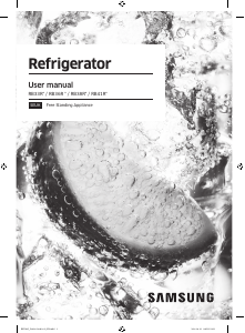 Manual Samsung RB38R7839B1 Fridge-Freezer