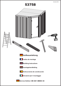 Bedienungsanleitung Karibu Jarin Sauna