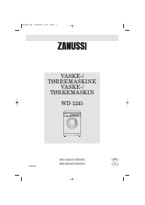 Brugsanvisning Zanussi WD1245 Vaske-tørremaskine