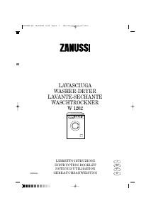 Manual Zanussi W1202 Washer-Dryer