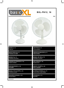 Használati útmutató BasicXL BXL-FN12 Ventilátor