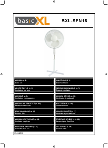 Manual BasicXL BXL-SFN16 Ventilador