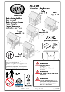 Manual de uso AXI Alex Casa de juguete