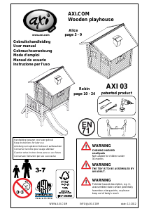 Manual de uso AXI Alice Casa de juguete