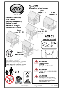 Bedienungsanleitung AXI Julia Spielhaus