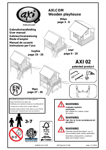 Manual de uso AXI Milan Casa de juguete