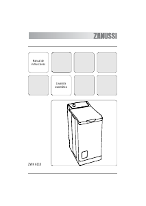 Manual de uso Zanussi ZWK 6110 Lavadora