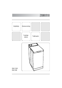 Bruksanvisning Zanussi ZWQ 3100 Tvättmaskin