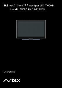 Manual Avtex L216DR LED Television