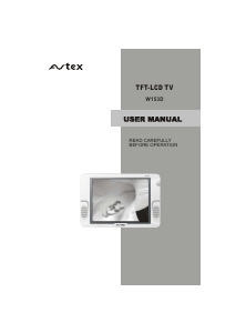 Manual Avtex W153D LCD Television