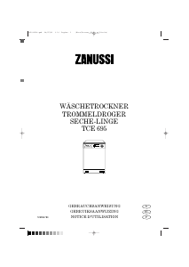 Bedienungsanleitung Zanussi TCE 695 Trockner