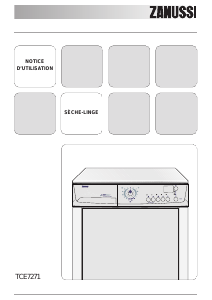 Mode d’emploi Zanussi TCE 7271 Sèche-linge