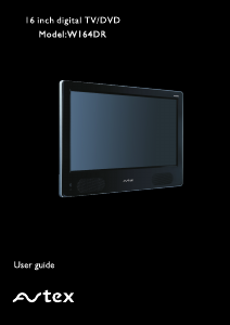 Manual Avtex W164DR LCD Television