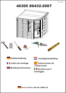 Handleiding Karibu Marona Sauna