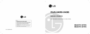 Mode d’emploi LG MS-207WS Micro-onde