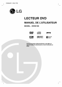 Bedienungsanleitung LG DVD5195 DVD-player