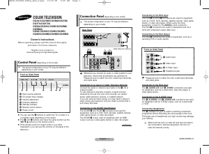 Manual Samsung CS-25M20MA Television