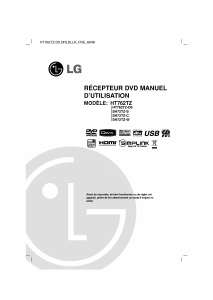 Mode d’emploi LG HT762TZ Lecteur DVD