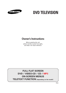 Bruksanvisning Samsung DW21G6VD2 TV