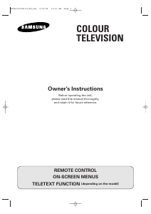 Bruksanvisning Samsung CI-21N112T TV