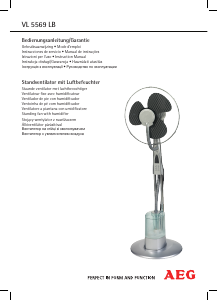 Bedienungsanleitung AEG VL 5569 LB Ventilator