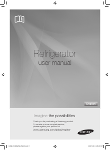 Manual Samsung RSH1DLBG1/XEU Fridge-Freezer